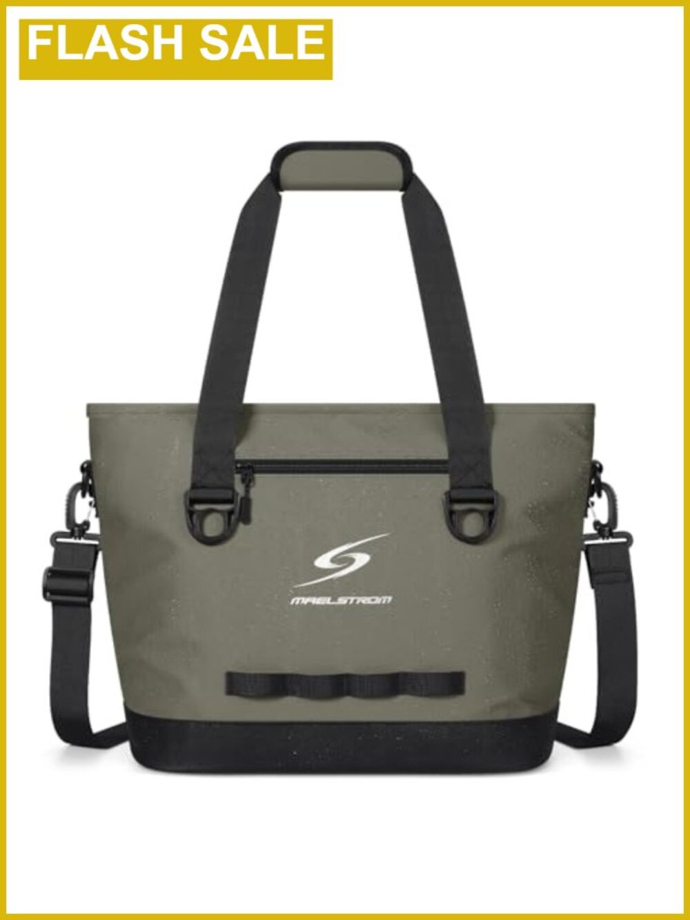 30 Can Insulated Cooler Bag Leakproof Soft Ice Chest 16H Cold Tote